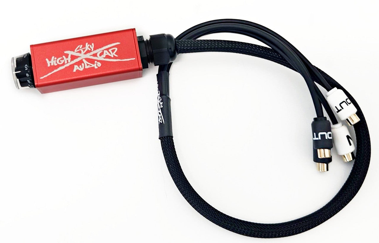 Sky High Car Audio Aluminum Universal RCA Bass Knob