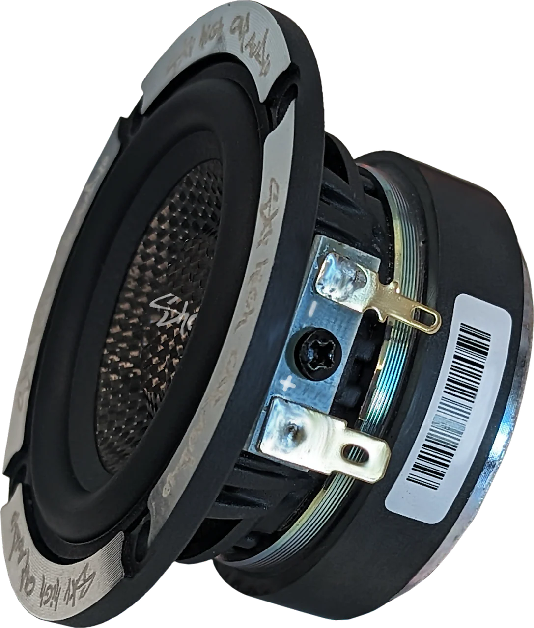 Sky High Car Audio SH-35FE 3.5" Loudspeaker with Carbon Fiber Cone (Pair)