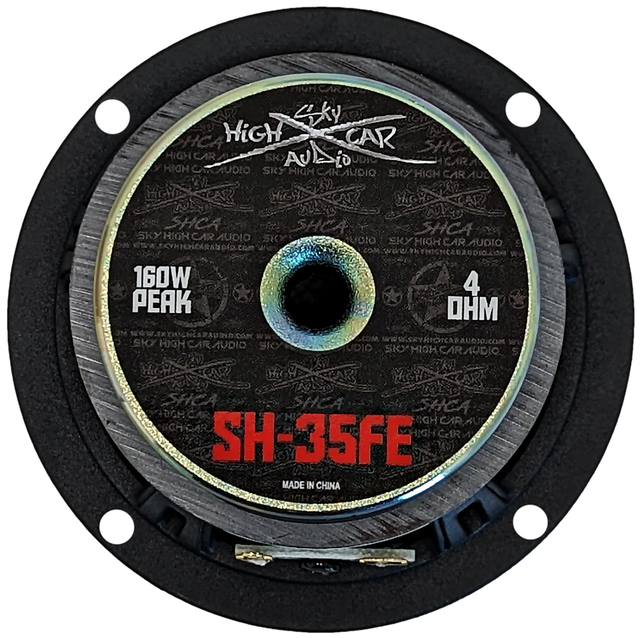 Sky High Car Audio SH-35FE 3.5" Loudspeaker with Carbon Fiber Cone (Pair)