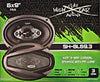 Sky High Car Audio BL69.3 6x9" Coaxial 3 Ohms
