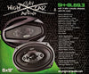 Sky High Car Audio BL69.3 6x9" Coaxial 3 Ohms