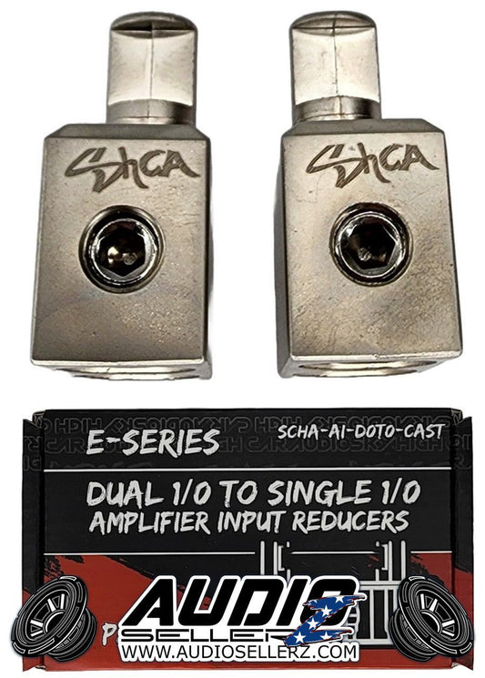 Sky High Car Audio Cast Aluminum Dual 1/0 to 1/0 Gauge Inputs