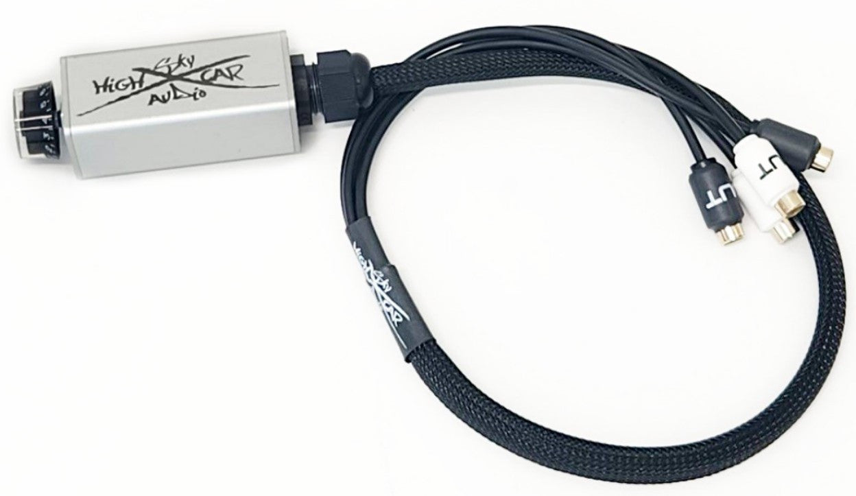 Sky High Car Audio Aluminum Universal RCA Bass Knob