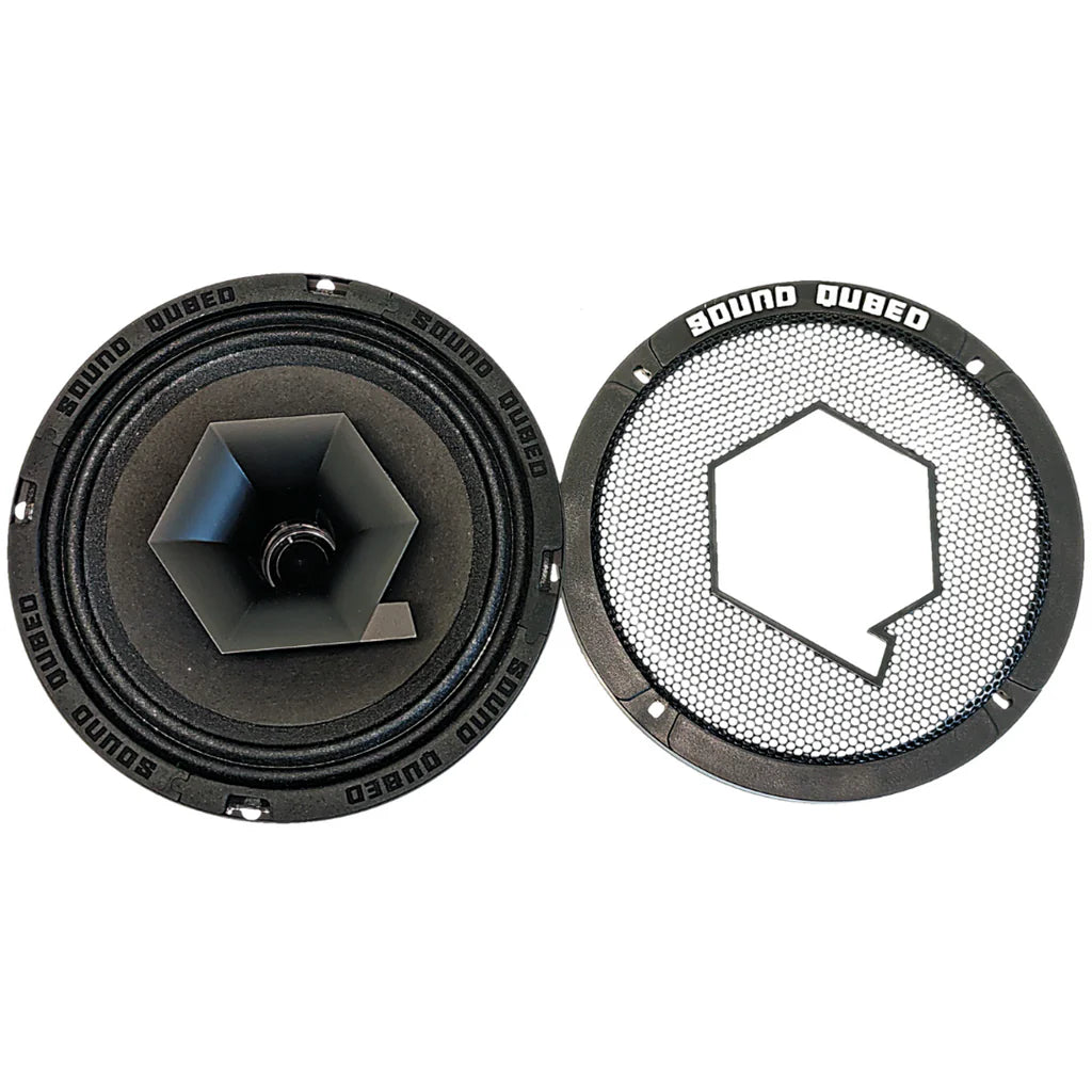 SoundQubed BGS-CX64SL 6.5" Coaxial Slim Loudspeaker with 1″ Compression Driver