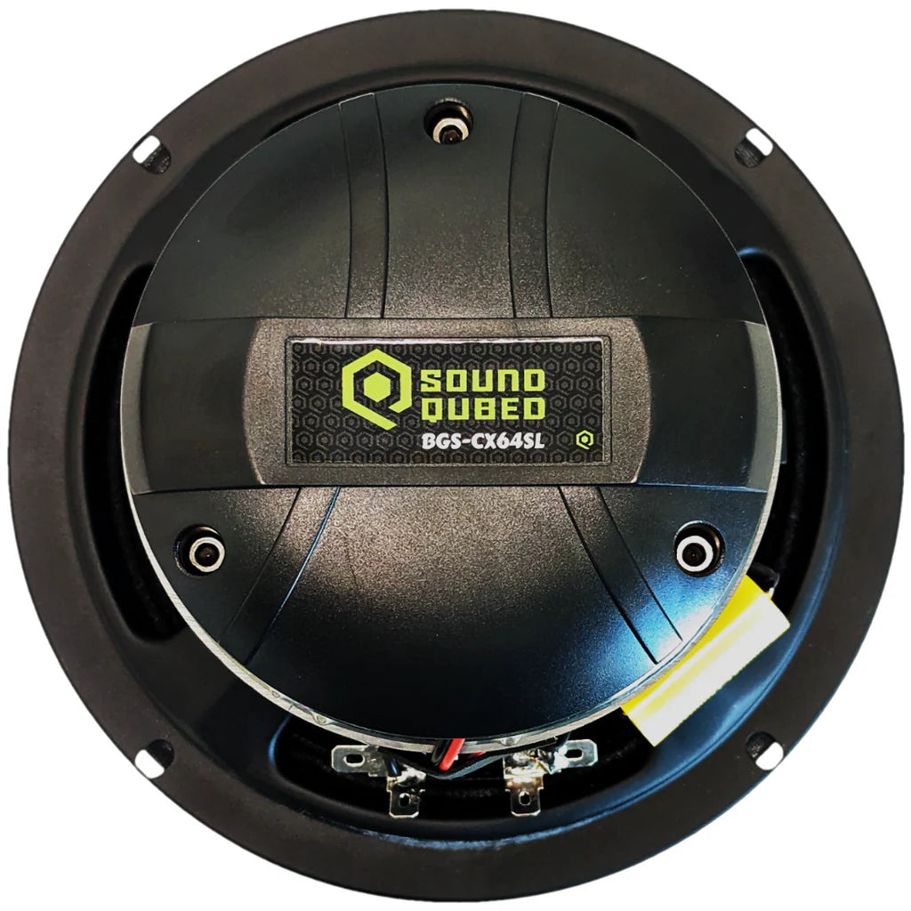 SoundQubed BGS-CX64SL 6.5" Coaxial Slim Loudspeaker with 1″ Compression Driver