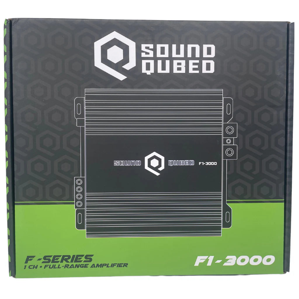 SoundQubed F1-3000 Full Bridge Mono Block Amplifier