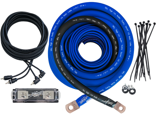 Sky High Car Audio CCA 1/0 E-Series Amp Kit