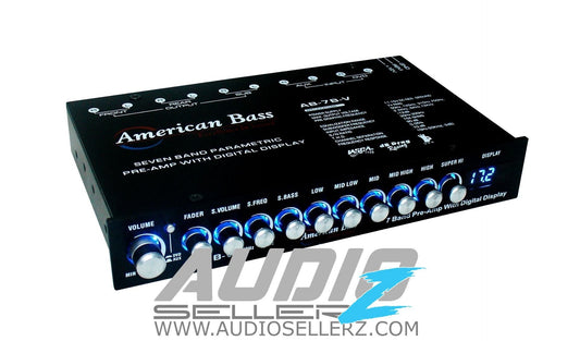 ABV-7B Equalizer - American Bass Audio