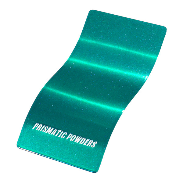 Dancing Teal UPB-10027 Prismatic Powders powder coat color swatch