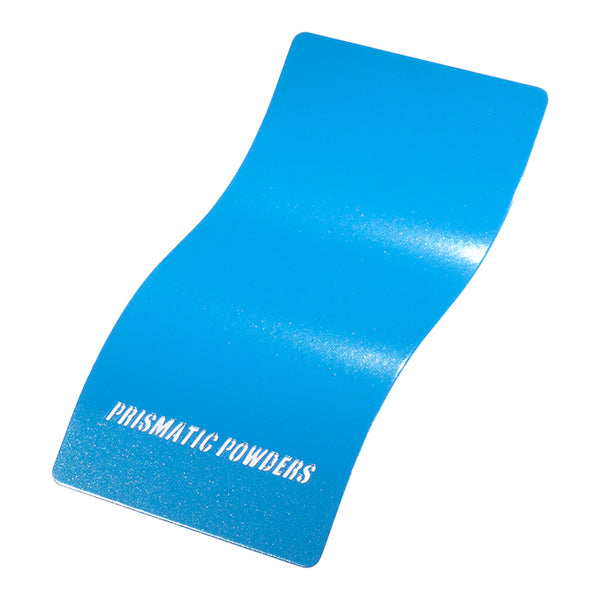 Emerald Sky Blue PMB-8019 Prismatic Powders powder coat color swatch