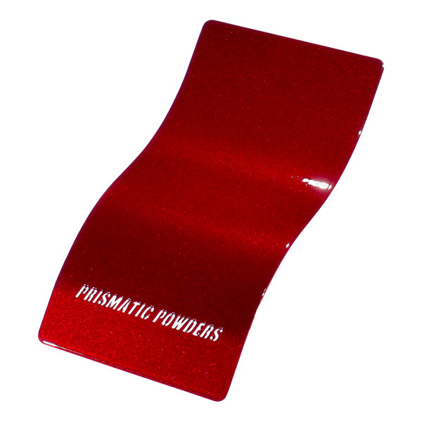 ILLUSION CHERRY PMB-6905 Top coat PPS-2974 Clear Vision Prismatic Powders powder coat color swatch