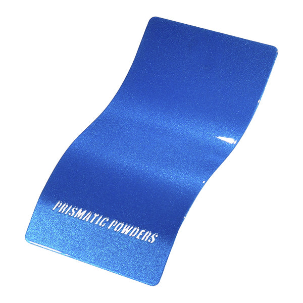 Illusion Lite Blue PMS-4621 Top coat PPS-2974 Clear Vision Prismatic Powders powder coat color swatch