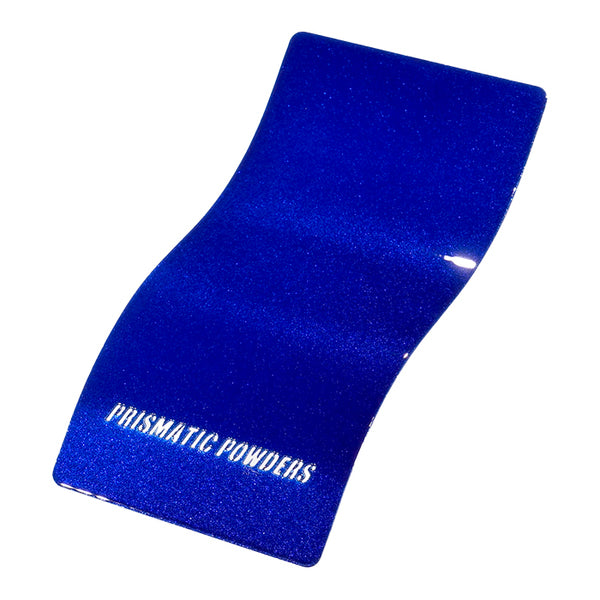 ILLUSION ROYAL PMS-6925 Top coat PPS-2974 Clear Vision Prismatic Powders powder coat color swatch