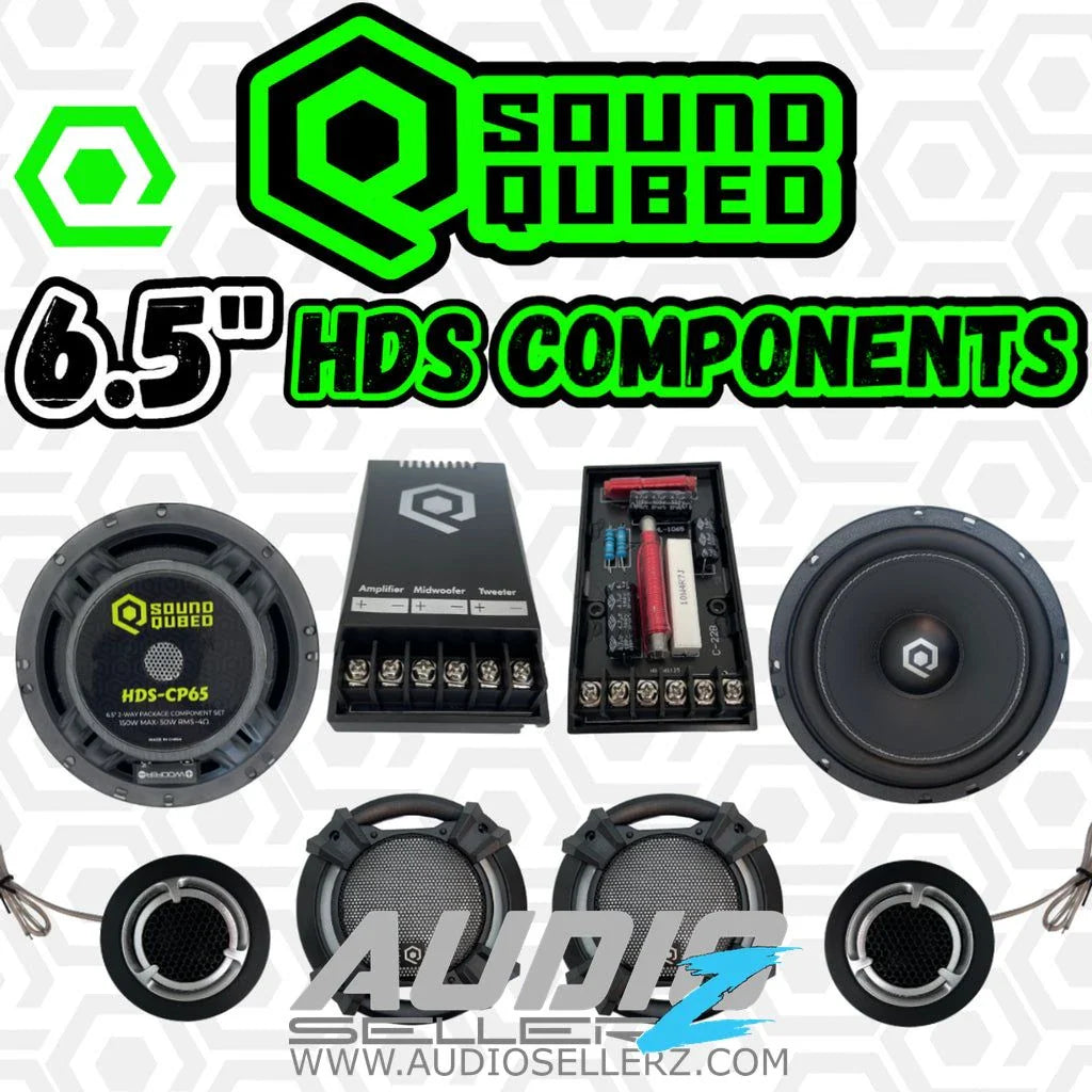 Soundqubed HDS Series 6.5" Components 2-way Speakers