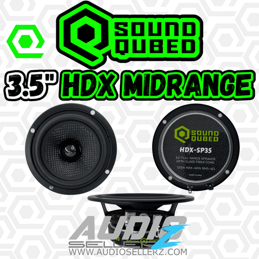 Soundqubed HDX Series 3.5" Midrange Speakers