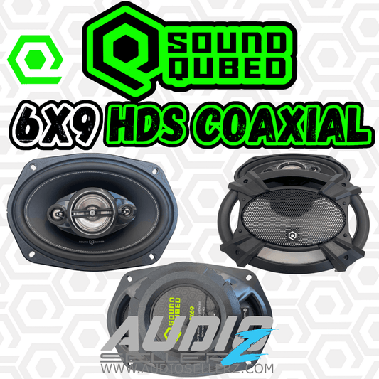 Soundqubed HDS Series 6x9" Coaxial 3-way Speaker