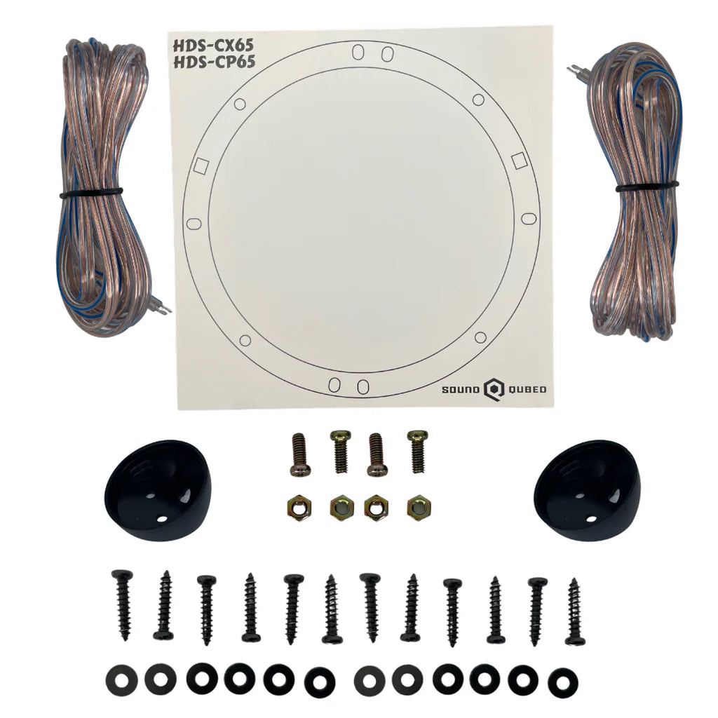 Soundqubed HDS Series 6.5" Components 2-way Speakers