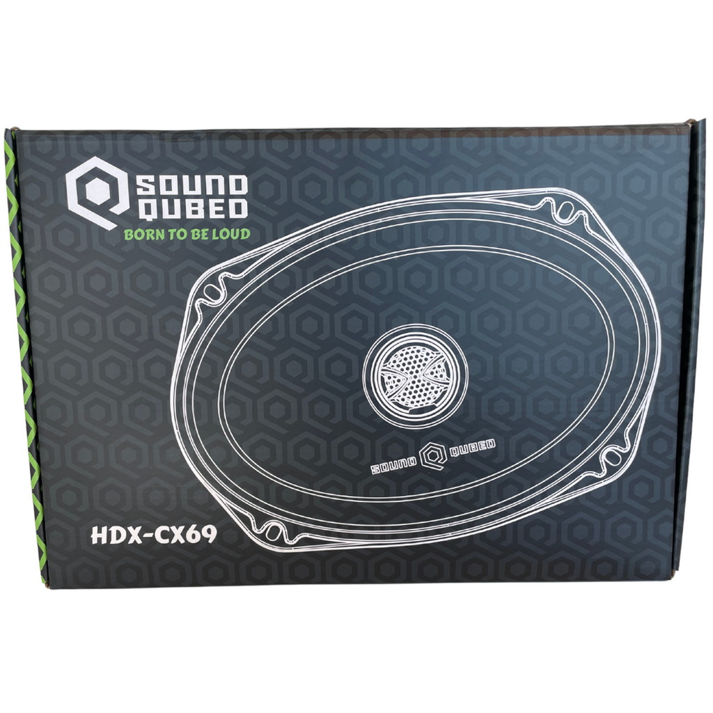 Soundqubed HDX Series 6x9" Coaxial 2-way Speakers