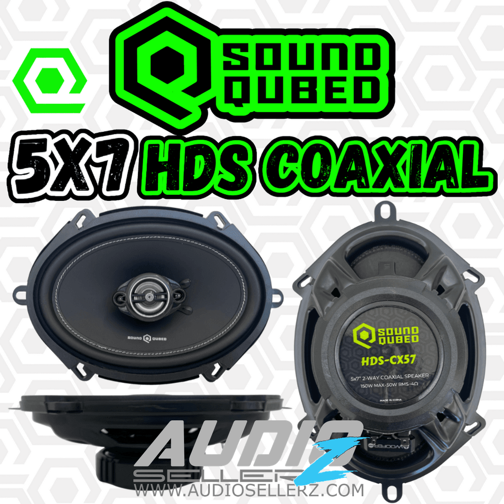 Soundqubed HDS Series 5x7" Coaxial 2-way Speakers