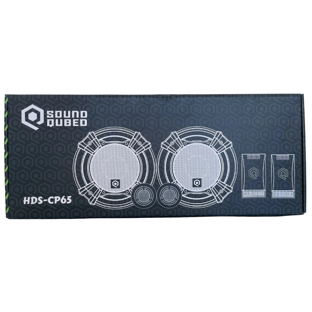 Soundqubed HDS Series 6.5" Components 2-way Speakers