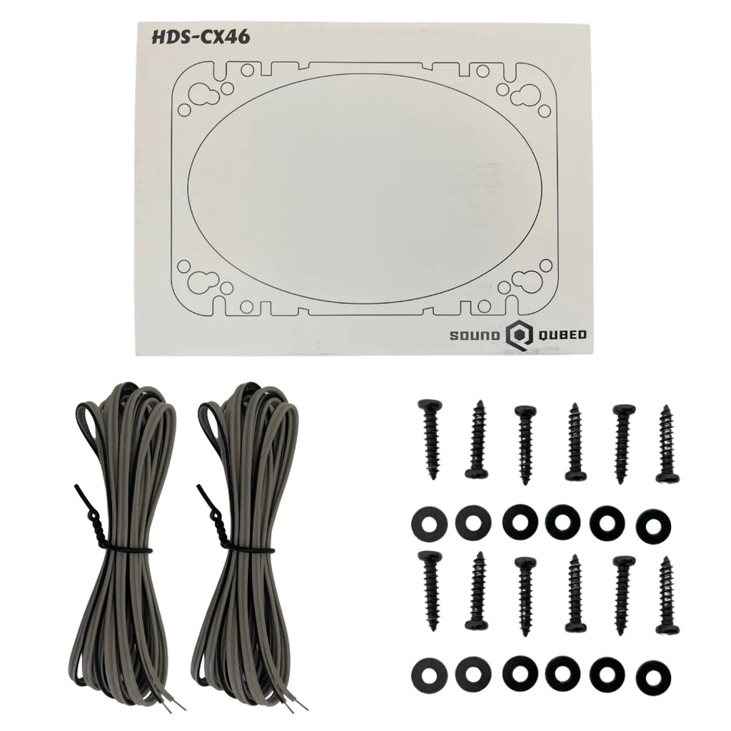 Soundqubed HDS Series 4x6" Coaxial 2-way Speakers