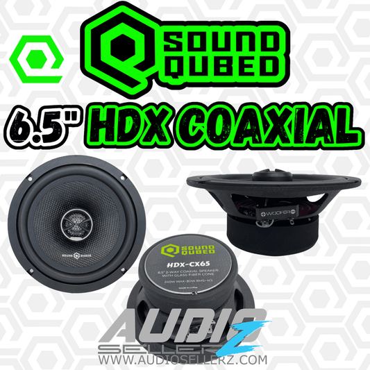 Soundqubed HDX Series 6.5" Coaxial 2-way Speakers