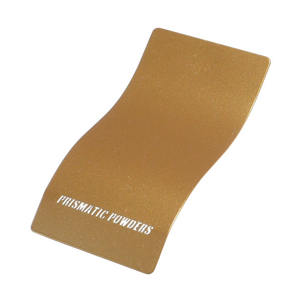 Super Durable Legendary Gold PMS-11173 Prismatic Powders powder coat color swatch