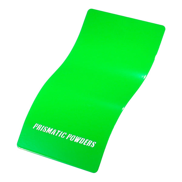 NEON GREEN PSS-1221 Prismatic Powders powder coat color swatch