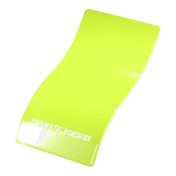 Neon Yellow PSS-1104 Prismatic Powders powder coat color swatch