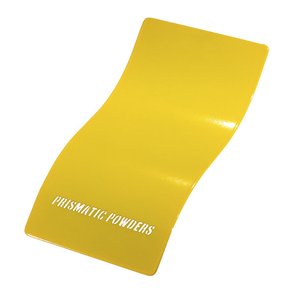 Traffic Yellow RAL-1023 Prismatic Powders powder coat color swatch
