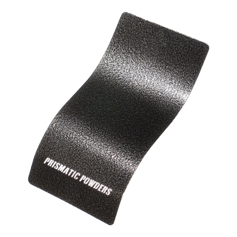 Shredded Black PVB-5357 Prismatic Powders powder coat color swatch