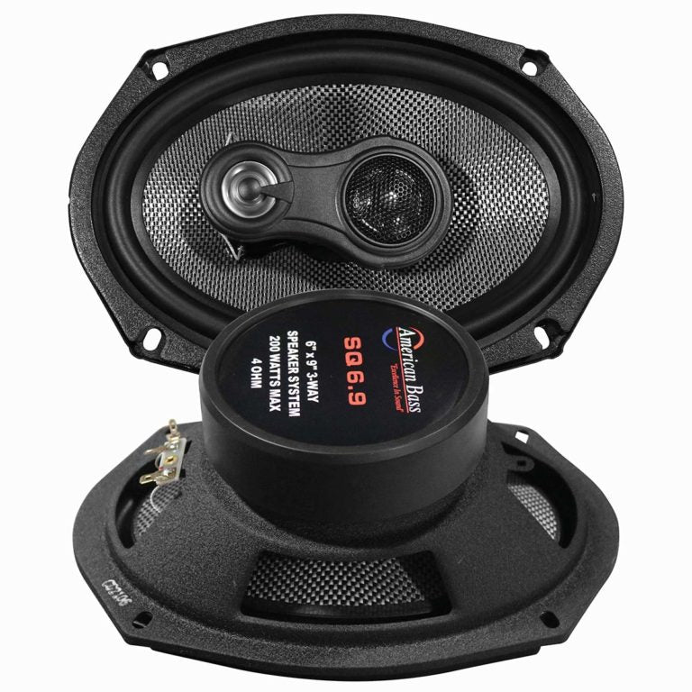 SQ 6.9 Full Range Speakers (Pair) - American Bass Audio