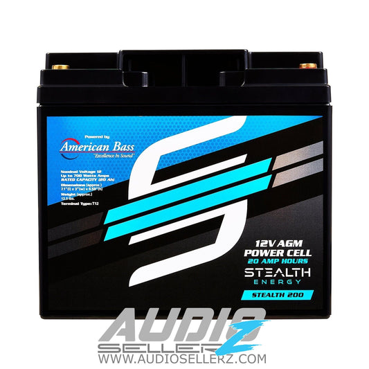 Stealth 200 Battery - American Bass Audio