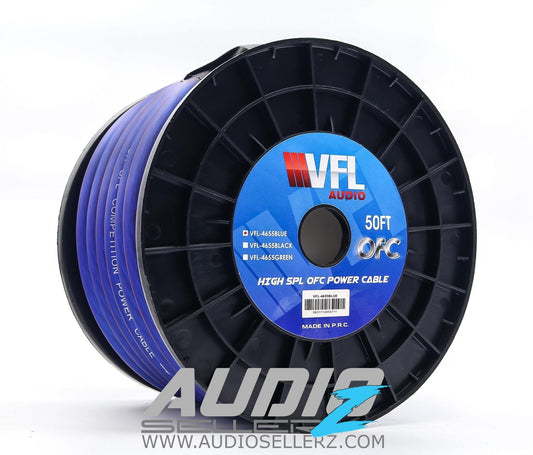 VFL 1/0 Gauge OFC Wire 50ft Roll - American Bass Audio