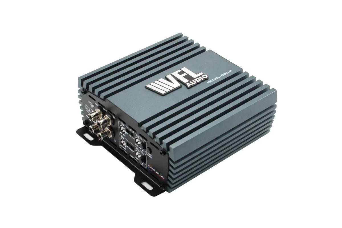 American Bass VFL REBEL 900.4 4 Channel Amplifier – 880W RMS Class D - Audio Sellerz